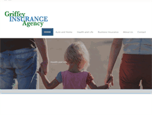 Tablet Screenshot of griffeyinsurance.com